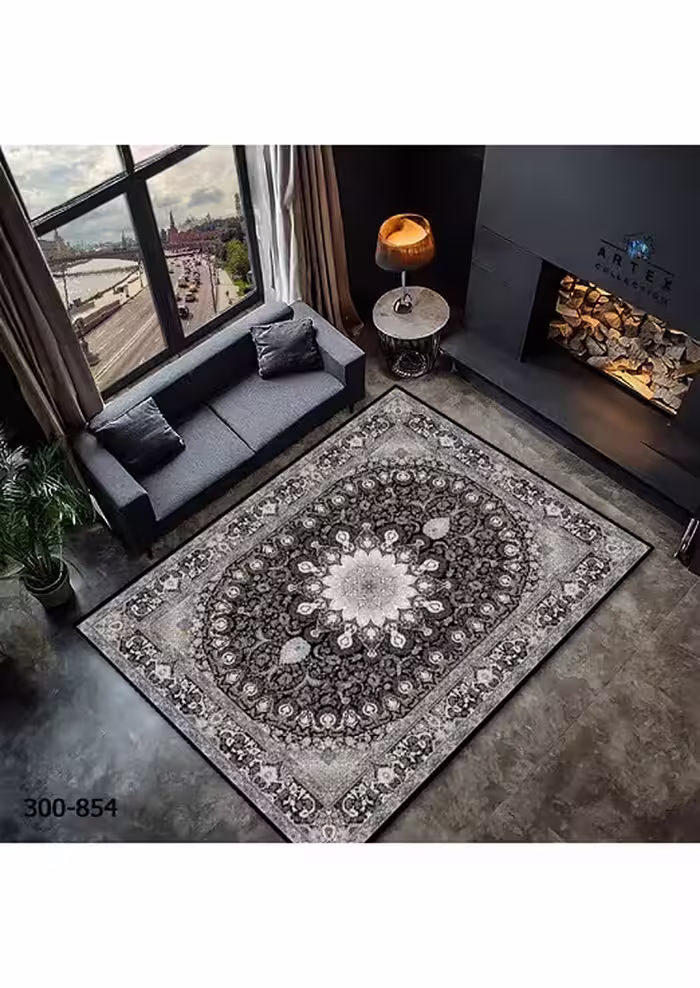 روفرشی کشدار مخمل شانل ترک(کشدوزی شده)-کد طرح 910
