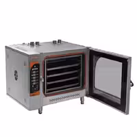 فر کانوکشن نوع BAKERLUX روماک مدل بخار دار پنل دیجیتال 4 سینی