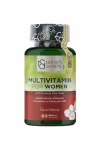کپسول مولتی ویتامین زنانه Natures Supreme - بسته 60 عددی
