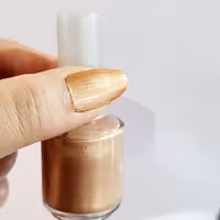 لاک گیاهی لاک نمازی کد 9 رنگ طلایی عسلی برند گیاهی مبین