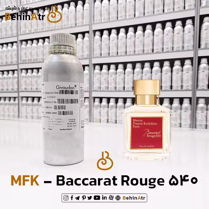 اسانس عطر باکارات رژ 540  فرانسیس کورکجان Baccarat Rouge 540