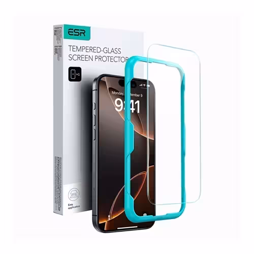 محافظ صفحه نمایش ESR Tempered-Glass iPhone 16 Pro Max
