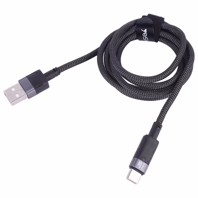 کابل تایپ سی فست شارژ Yesido CA123C 3A 1.2m