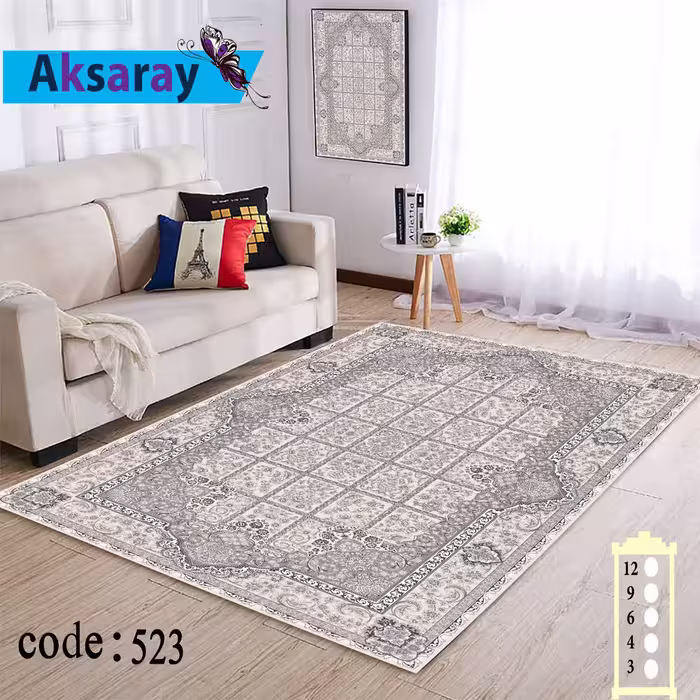 روفرشی کشدار مخمل شانل تراکم بالا طرح وینتیجی کد 523