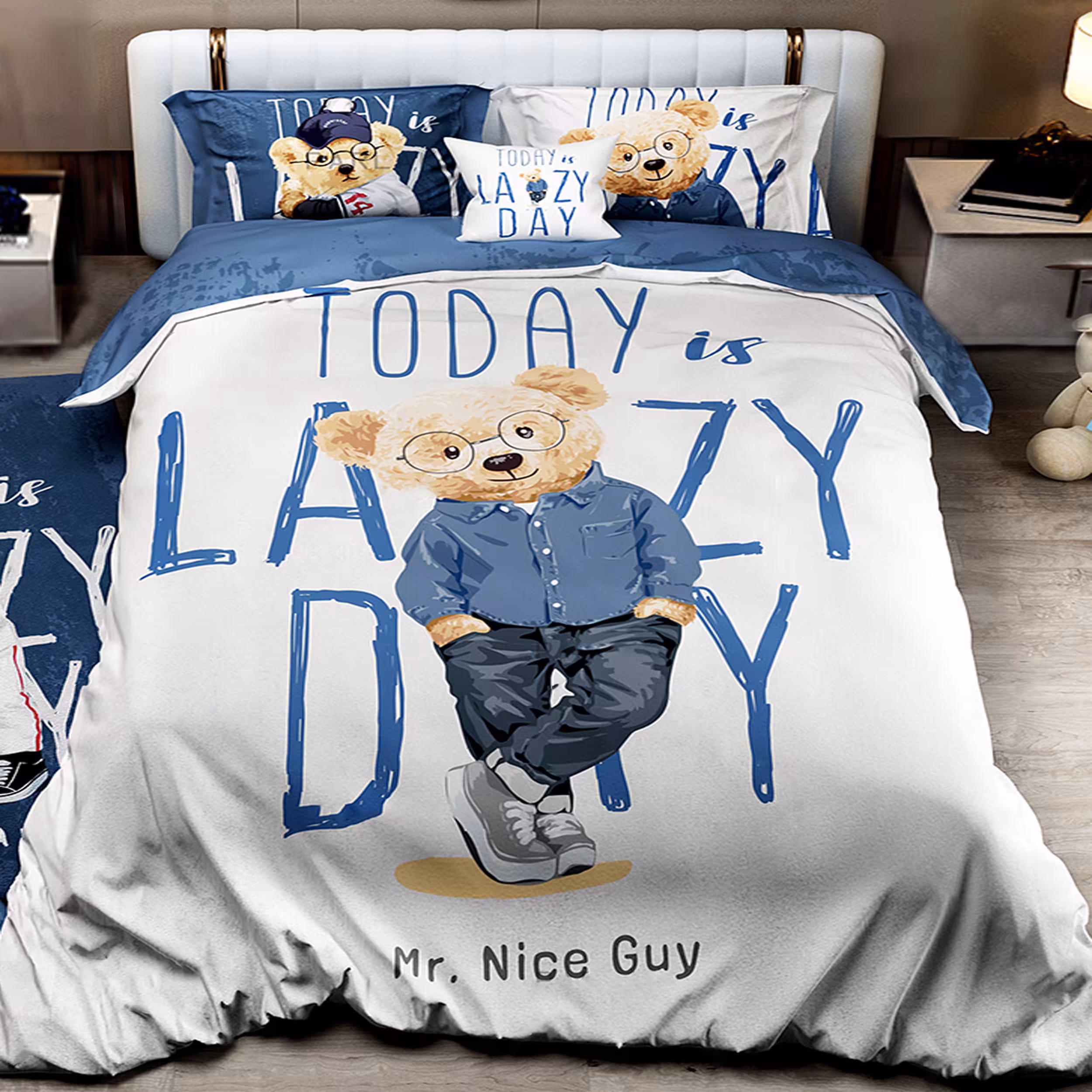 سرویس خواب مدل پارلاک کد 195 یکنفره 5 تکه