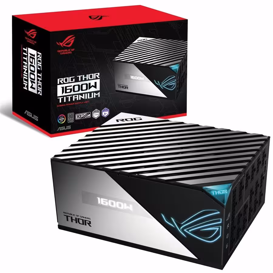 منبع تغذیه ایسوس مدل ROG Thor 1600W Titanium