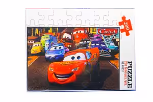 پازل 200 تکه کینگ طرح ماشین ها | CARS