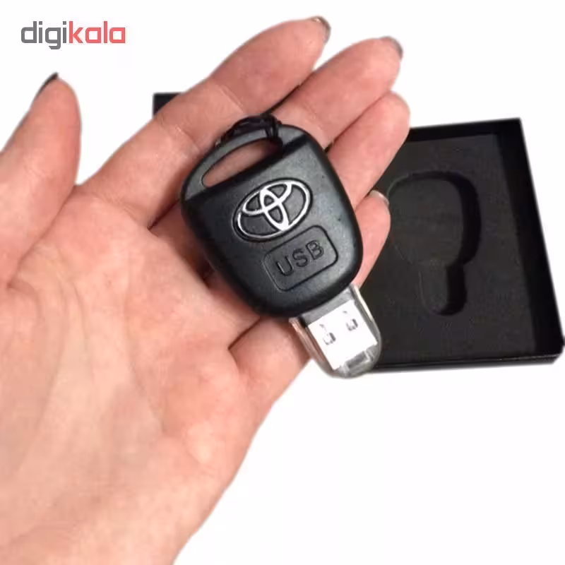 فلش مموری طرح ریموت تویوتا کد UP-21 ظرفیت 128 گیگابایت