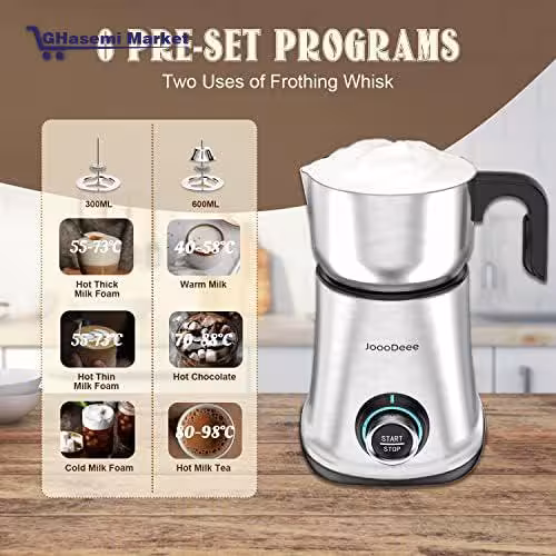 فوم ساز شیر حرفه‌ای برقی JoooDeee