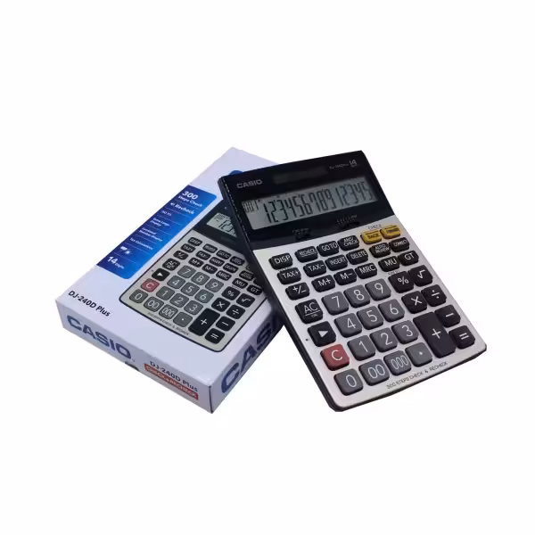 ماشین حساب کاسیو مدل DJ-240D Plus
