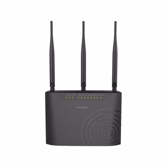 مودم روتر VDSL/ADSL بیسیم AC750 برند d-link مدل DSL-2870A