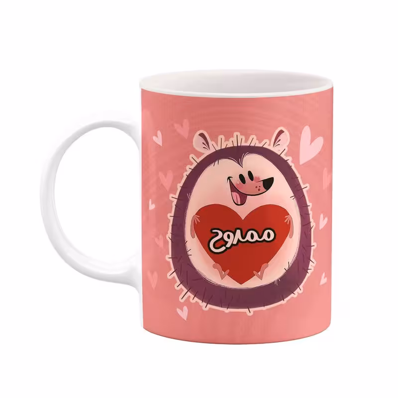 ماگ   اسم ممدوح  قلب کد mgn16390