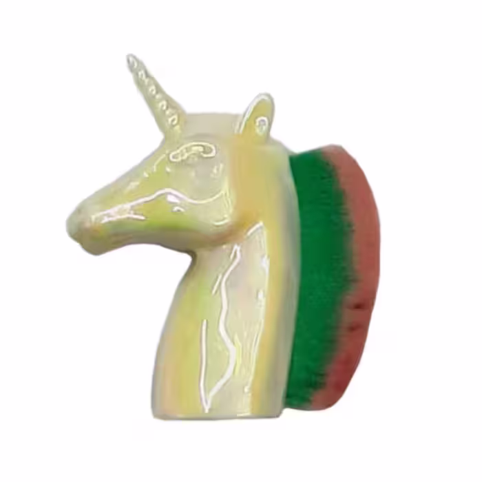 برس ناخن مدل یونیکورن کد Green01