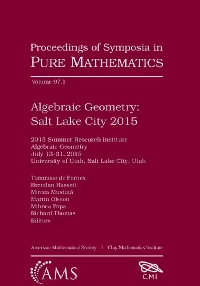 خرید و دانلود نسخه کامل کتاب Algebraic Geometry: Salt Lake City 2015