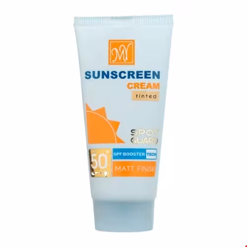 کرم ضد آفتاب SPF50 اسپات گارد مات پوست نرمال تا خشک رنگی مای 50 میلی لیتری