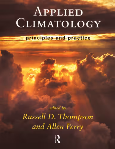 خرید و دانلود نسخه کامل کتاب Applied Climatology: Principles and Practice