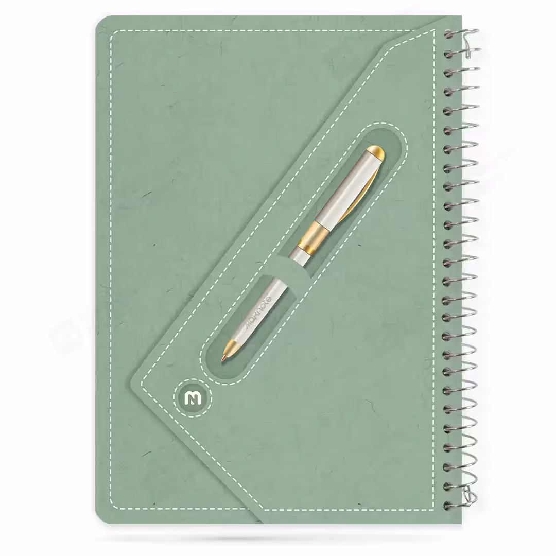 دفتر60 برگ سیمی لمینتی Maxpen کد 9660.طرح 3