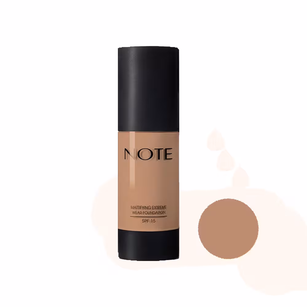 کرم پودر ضد جوش نوت مدل Mattifying Extreme Wear شماره 11 رنگ رز بژ طبیعی حجم 35 میلی لیتر