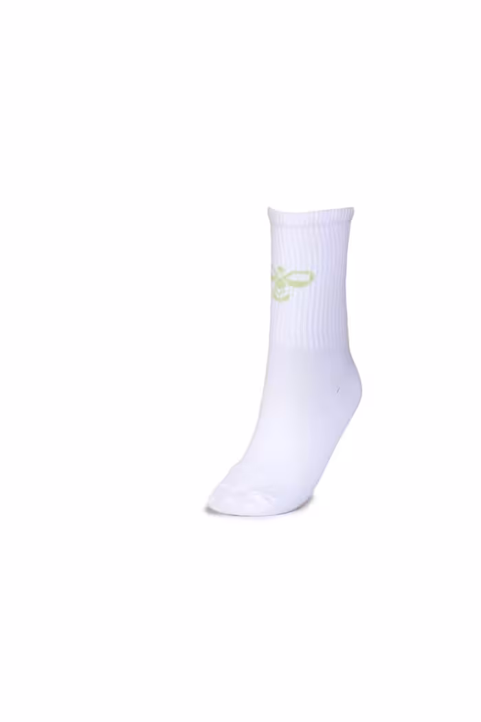 جوراب سفید مردانه و زنانه Storke Medium 970183 9003 اورجینال hummel