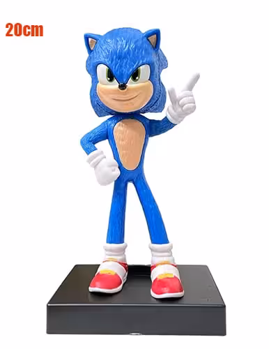 اکشن فیگور پایه دار سونیک خارپشت sonic