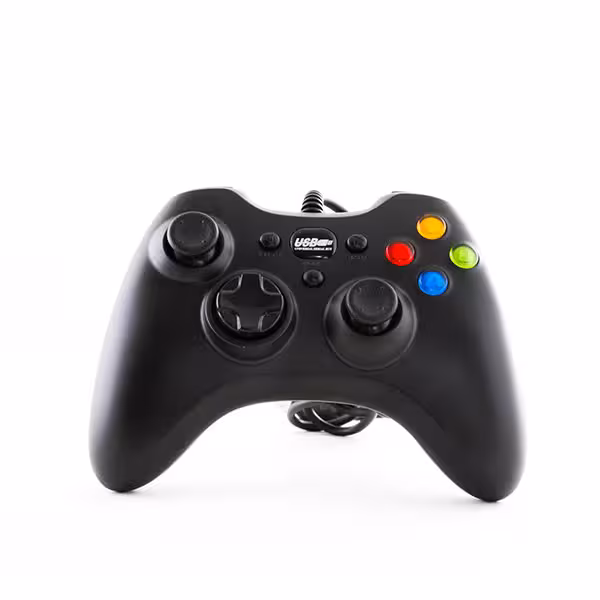 دسته بازی تک نفره شوکدار طرح XBOX گیم پد مدل EJ-10 - فروشگاه اینترنتی طیف سنتر