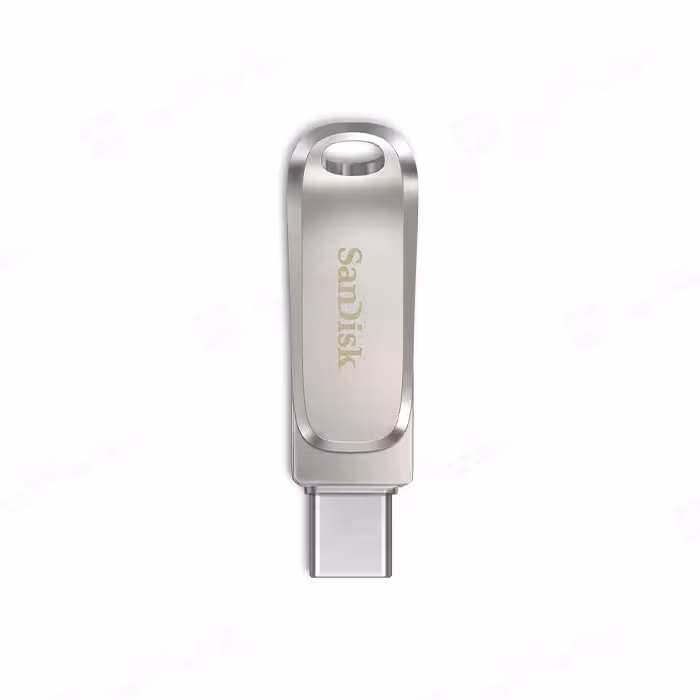 فلش مموری سان دیسک مدل Dual Drive Luxe USB3.1 با ظرفیت 128 گیگابایت