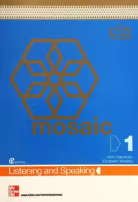 موزاییک | کتاب انگلیسی Mosaic 1 Listening and Speaking gold edition