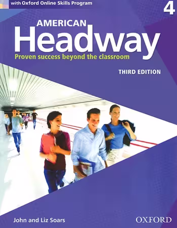 American Headway 3rd 4 SB+WB+DVD