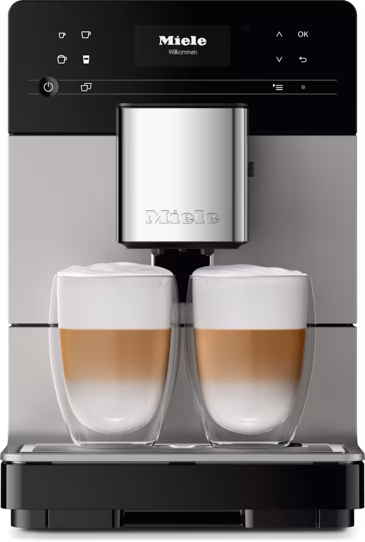 اسپرسوساز تمام اتوماتیک برند Miele آلمان مدل CM 5510 نقره ای متالیک