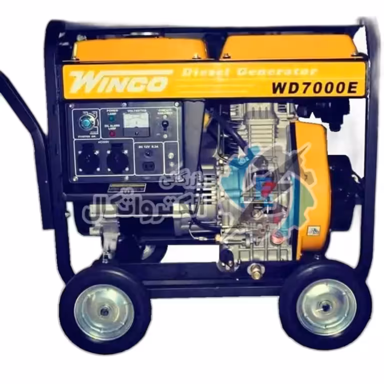 موتور برق7/5 کیلووات گازوییلی وینکو ا Winco