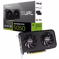 کارت گرافیک ایسوس مدل Dual GeForce RTX 5050 OC Edition با ظرفیت 8 گیگابایت GDDR6
