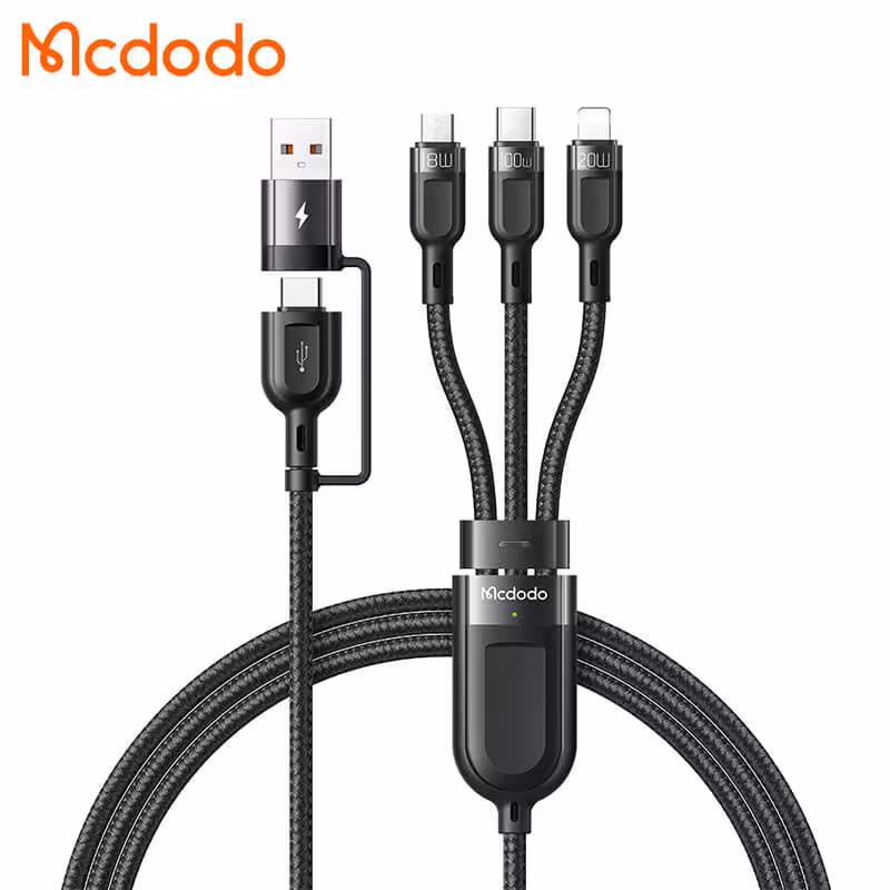 کابل شارژ سه سر مک دودو Mcdodo CA-8800 3 In 2 Cable