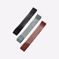 ست بند ورزشی دمیوس – پیلاتس دکتلون 5 تا 7 کیلوگرم Domyos Resistance Band Set – 5-6-7 Kg – Grey/Claret Red/Black – 3 Pieces