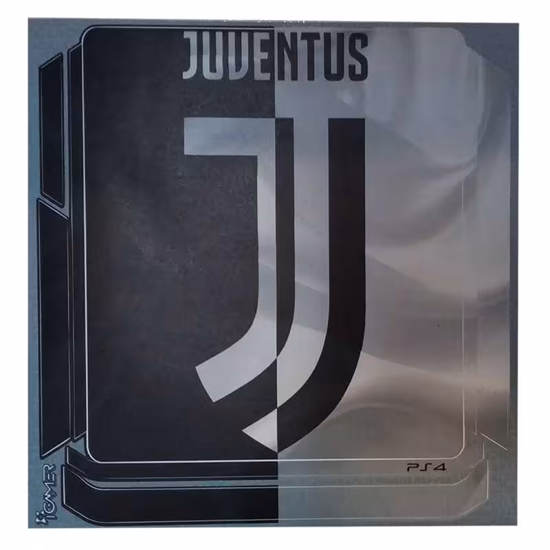 برچسب کنسول PS4 Slim مدل Juventus