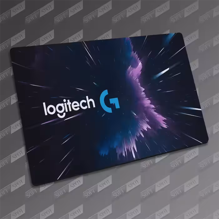 ماوس پد طرح Logitech Logo Artwork MP-207