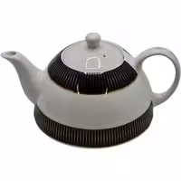 قوری یونیک مدل نسترن کد 7543 مشکی