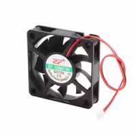 فن 12V ساده سایز 6×6 با ضخامت 1.5 سانت
