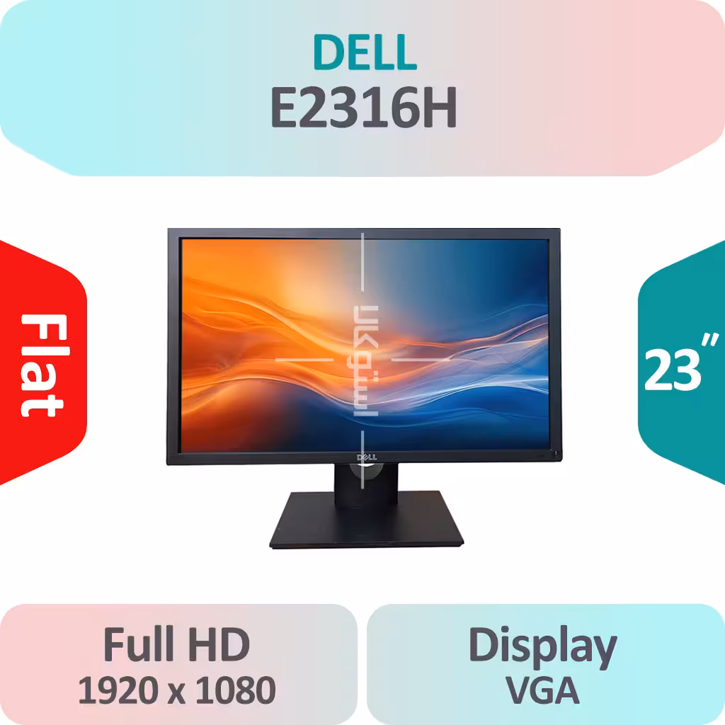 مانیتور استوک Dell E2316H سایز 23 اینچ Full HD