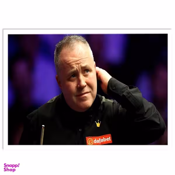 تابلو نوری بکلیت طرح بازیکن اسنوکر و بیلیارد جان هیگینز مدل W-14232