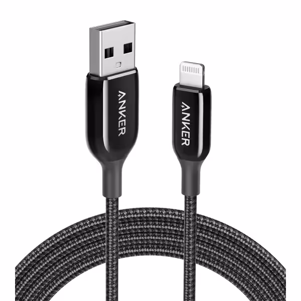 کابل Lightning انکر 1.8 متر مدل Anker Powerline  III 1.8m Lightning Cable (A8823)