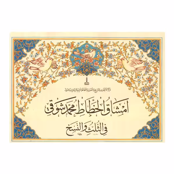 کتاب امشاق الخطاط محمد شوقی