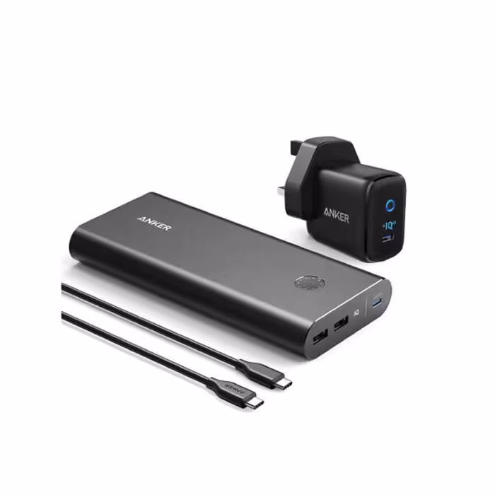 پاور بانک بهمراه شارژر 30وات Anker B1376-26800mah 45W