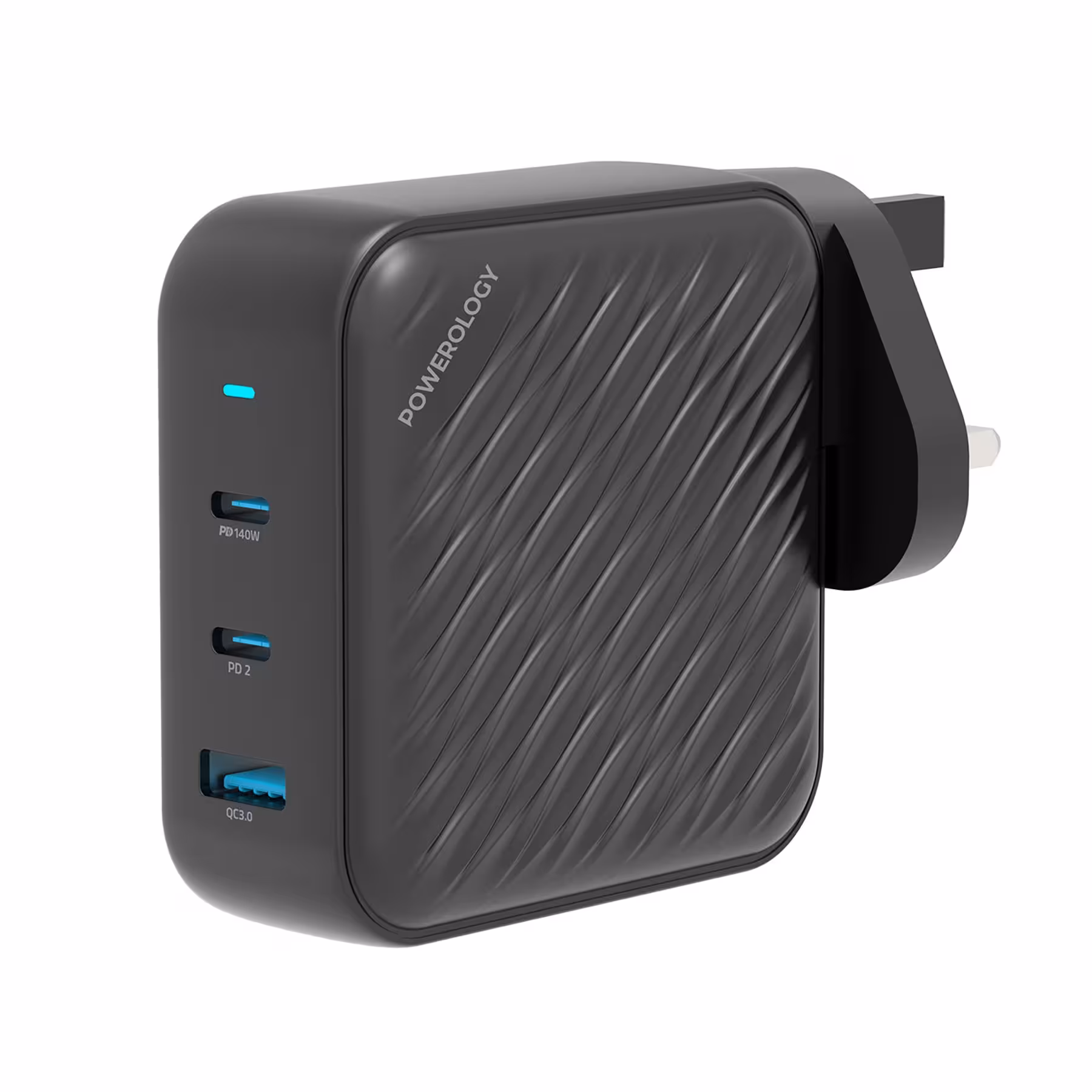 شارژر دیواری 140 وات پاورولوژی مدل Powerology Charger PWCUQC022