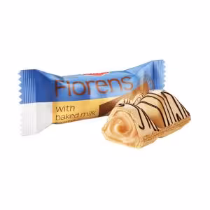 شکلات ABK مدل فلورنس اسانس baked milk بسته 1 کیلویی