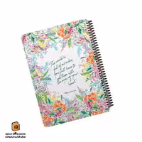 دفتر خط دار 100 برگ طرح Flowers پیل (PILL)