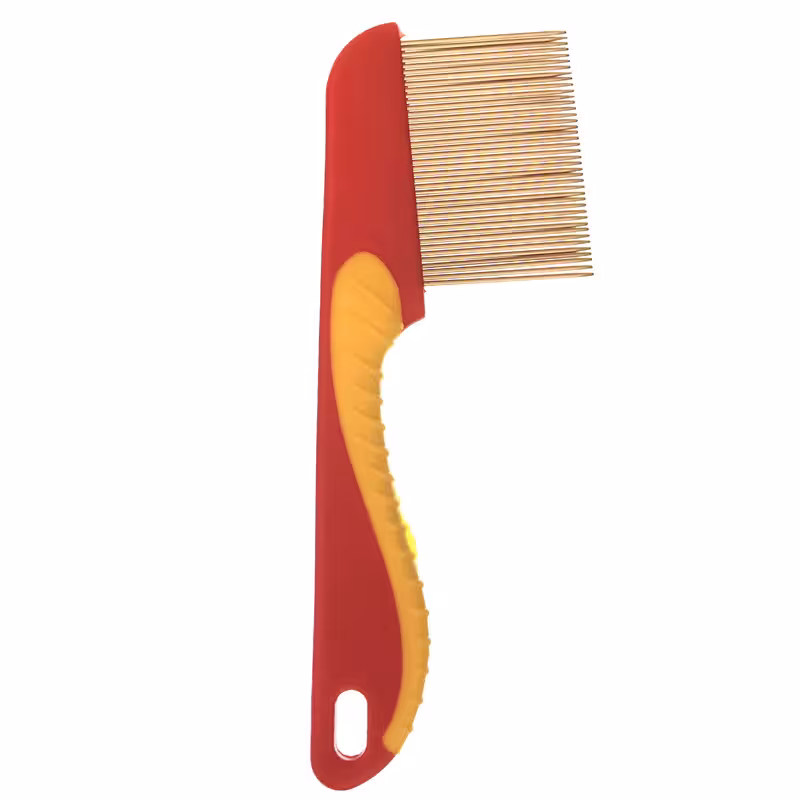 شانه ضد شپش استیل دسته دار ترمیناتور