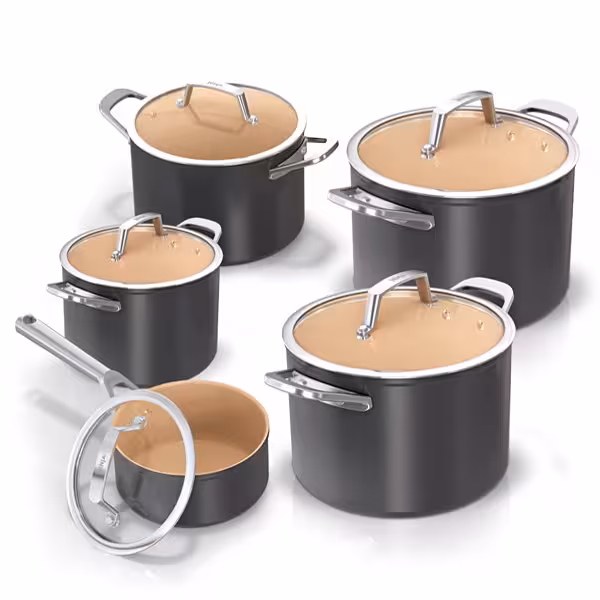 سرویس قابلمه سرامیکی 5 پارچه نینجا مدل NINJA Extended Life CW95000DE