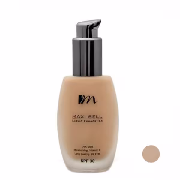 کرم پودر مکسی بل (Maxi Bell) مدل llv شماره 201 حجم 35 میلی لیتر