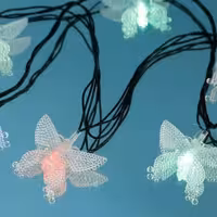 ریسه فانتزی طرح پروانه رنگی طول 4٫5 متر