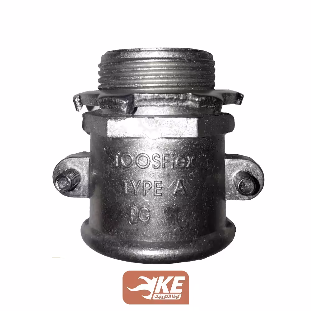 گلند مستقیم دو پیچ لوله فلکسی سایز 11 رهورد A-11